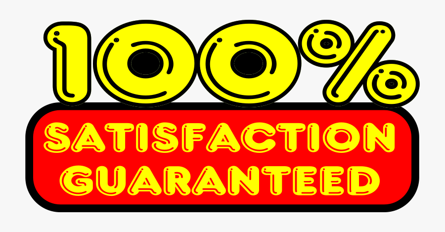 Free Clipart - 100 Satisfaction Guarantee Clipart, Transparent Clipart