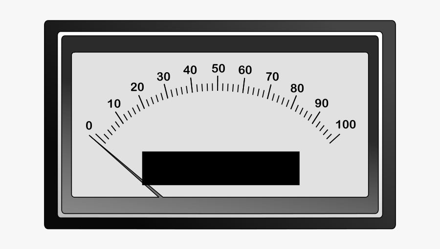 100% Kv Meter - Clip Art, Transparent Clipart