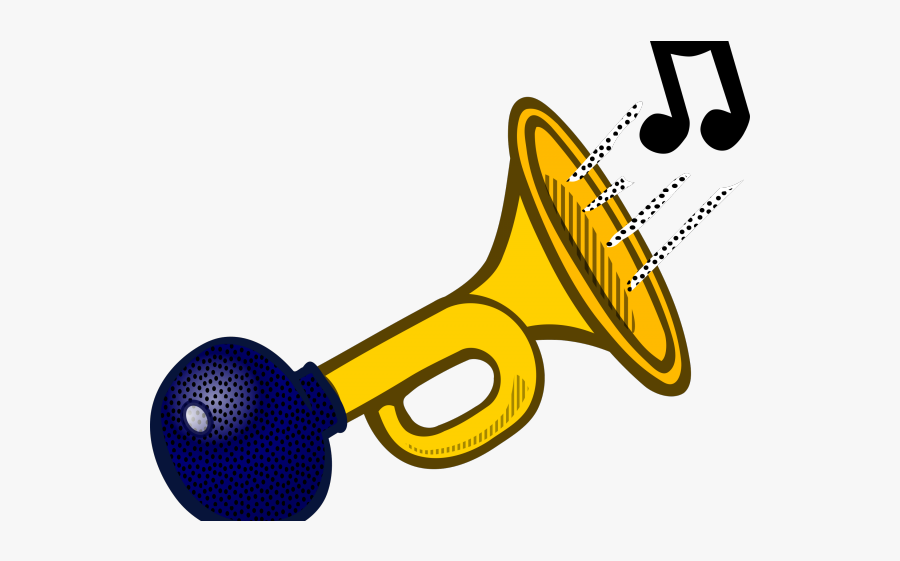 Car Horn Clipart Black And White, Transparent Clipart