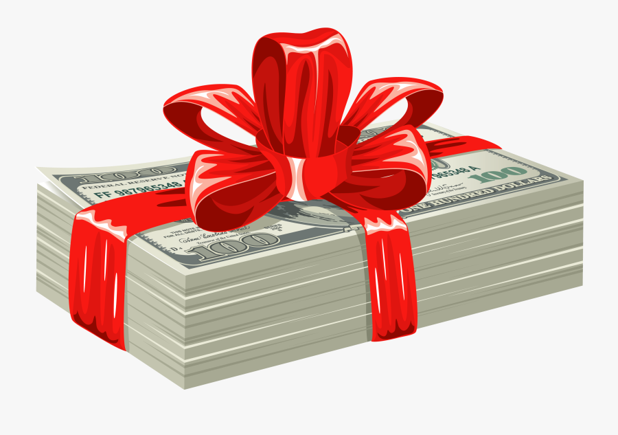 Gift Clipart Easy - Money Gift Png, Transparent Clipart