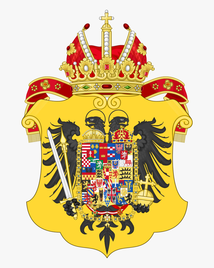 Clipart Of Double Headed Eagle With Crown K13219353 - Maria Theresa Coat Of Arms, Transparent Clipart