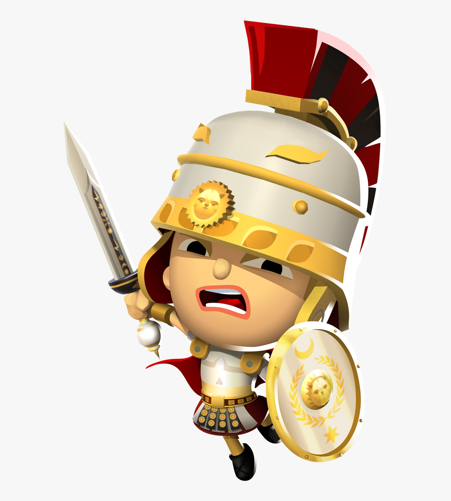 Roman Warriors Clipart Roman Empire - World Of Warriors Characters, Transparent Clipart