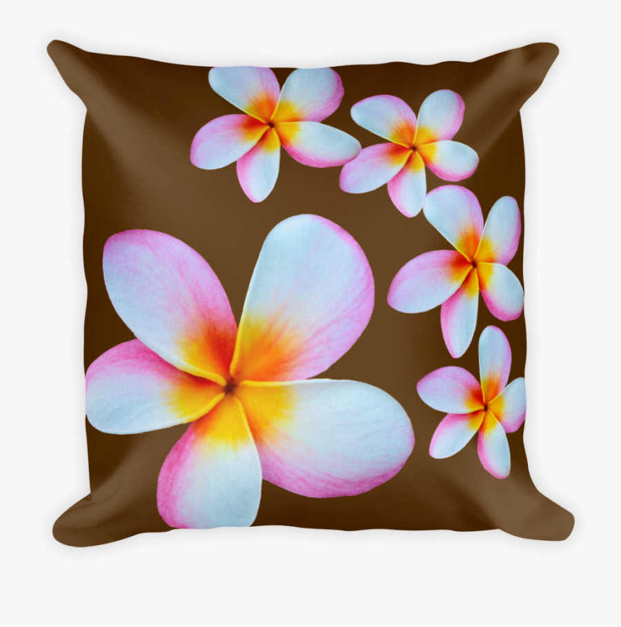 Transparent Plumeria Flower Png - Cushion, Transparent Clipart