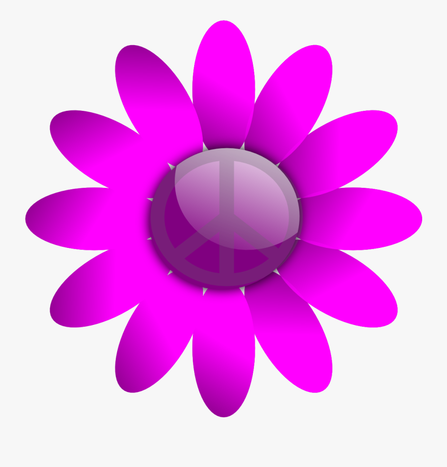 Flower Vector Png - Primary Secondary Colors Design, Transparent Clipart