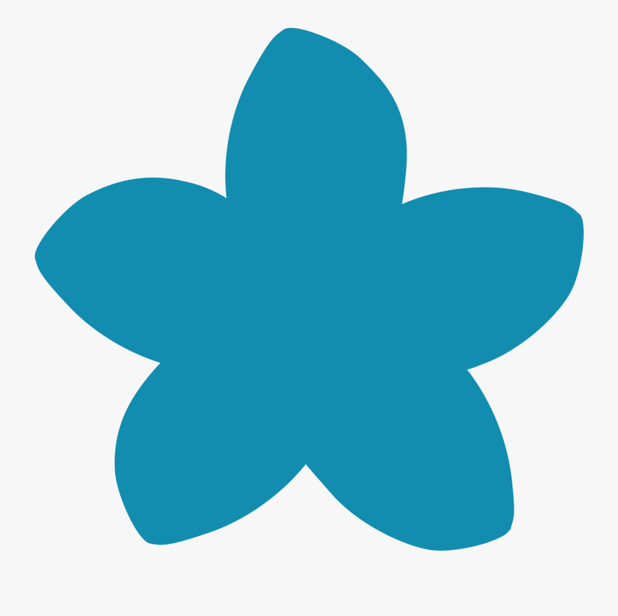 Futna Flower Plumeria Turquoise , Png Download, Transparent Clipart
