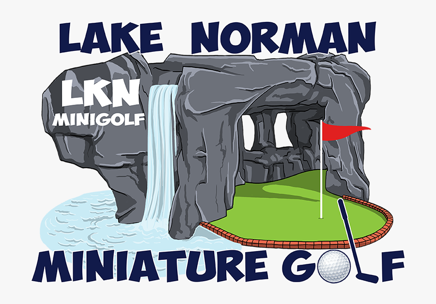 Lkn Mini Golf Logo - Lake Norman Mini Golf Logo, Transparent Clipart