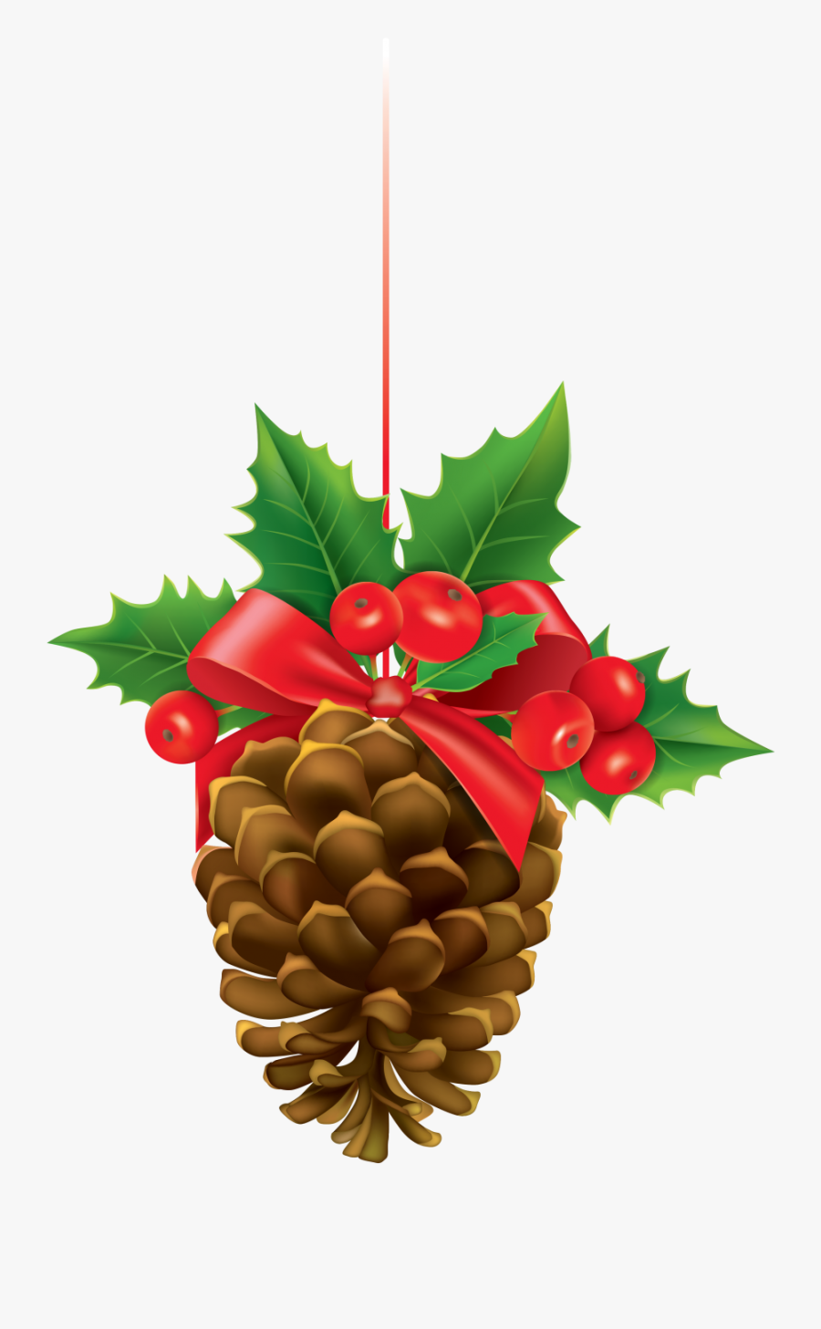 Pine Cone Cartoon Pencil - Christmas Pine Cones, Transparent Clipart