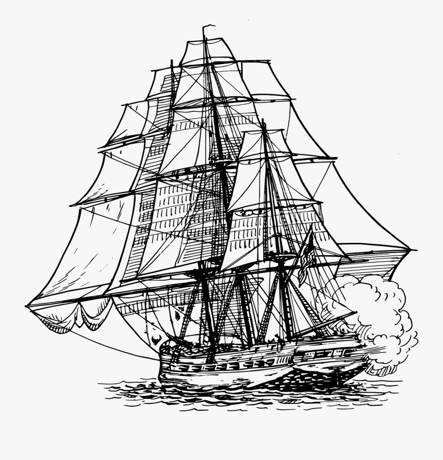 Transparent Mayflower Clipart - Frigate Png, Transparent Clipart