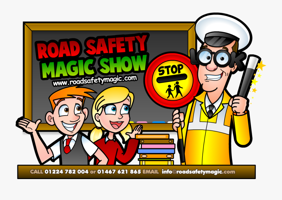 Road Safety Magic Show - Road Safety Show, Transparent Clipart