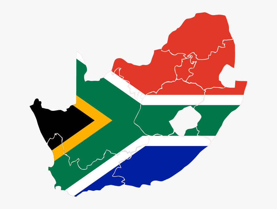 Sa-flag - Pray For South Africa, Transparent Clipart
