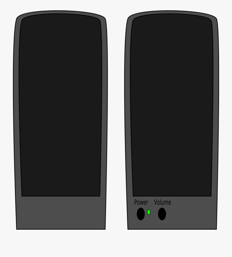 Computer Speakers Picture Cartoon, Transparent Clipart