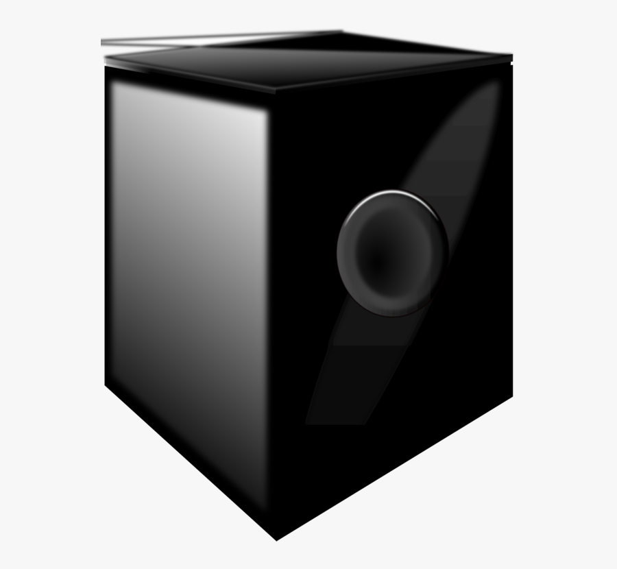 Loudspeaker,computer Speaker,angle - Loudspeaker, Transparent Clipart