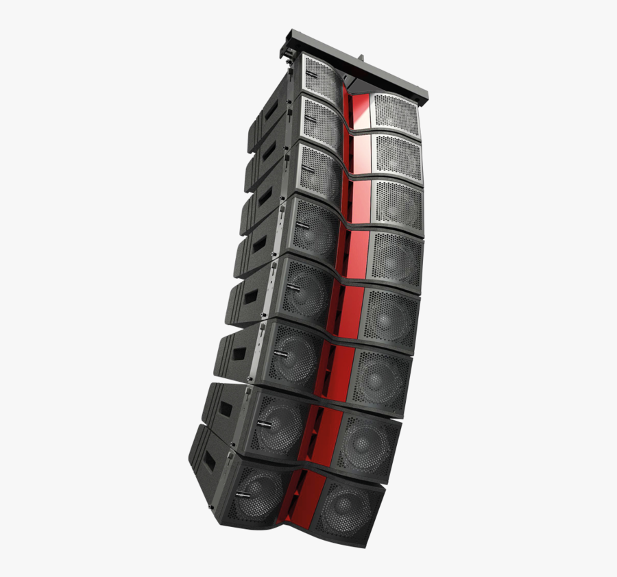 Loudspeaker Sound Speakers Powered Public Systems Address - Line Array Speakers Png, Transparent Clipart