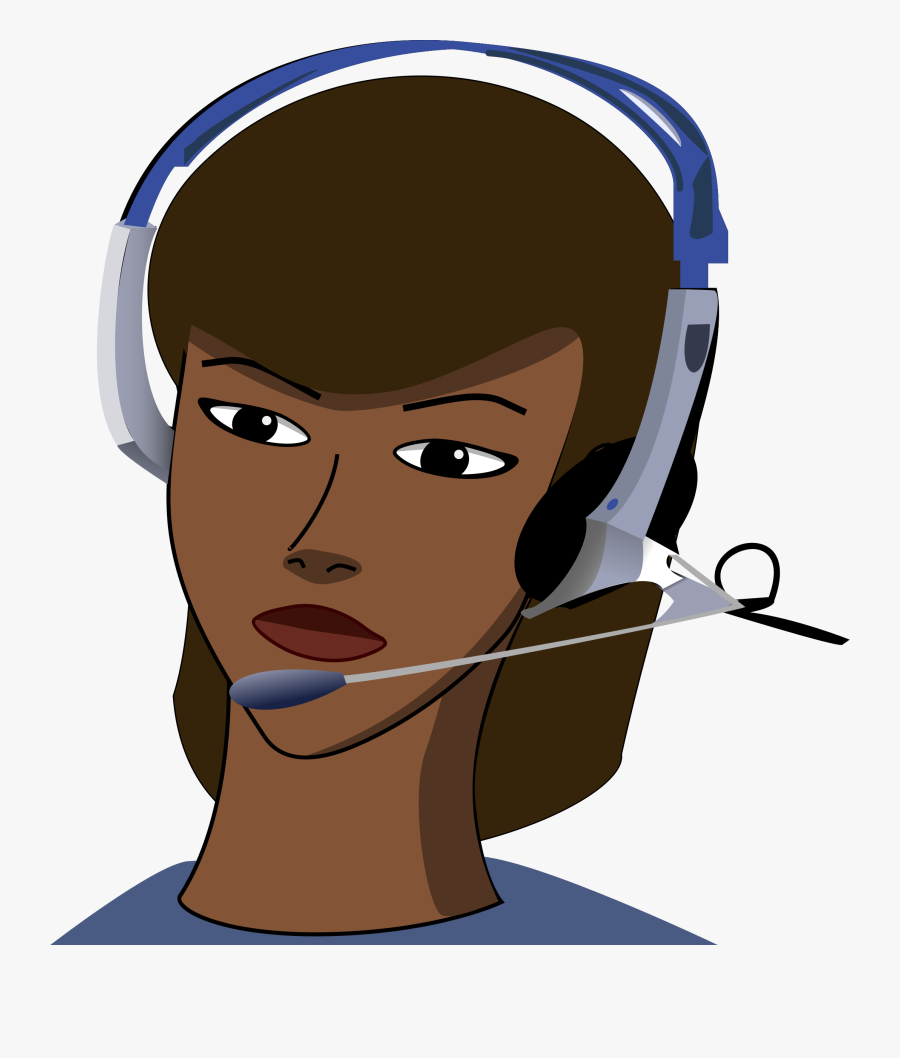 Call Center Agent Clipart - Clipart Call Center Agent, Transparent Clipart