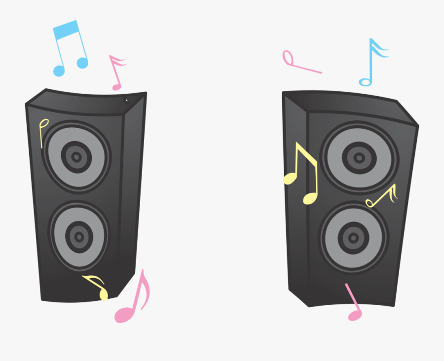 Loudspeaker,computer Speaker,output Device - モノラル ステレオ 違い, Transparent Clipart