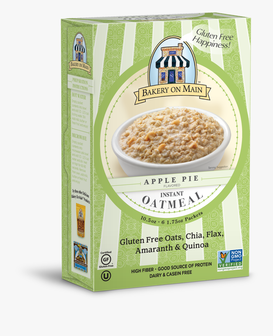 Png Library Oatmeal Clipart Breakfast Bar - Bakery On Main Maple Walnut Oatmeal, Transparent Clipart