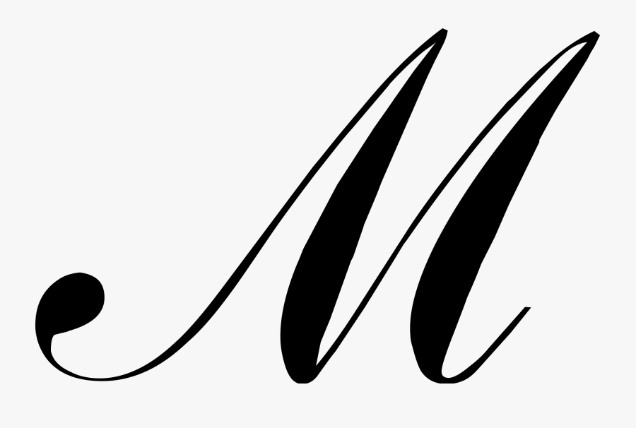 M Script Clipart , Png Download - M Script, Transparent Clipart