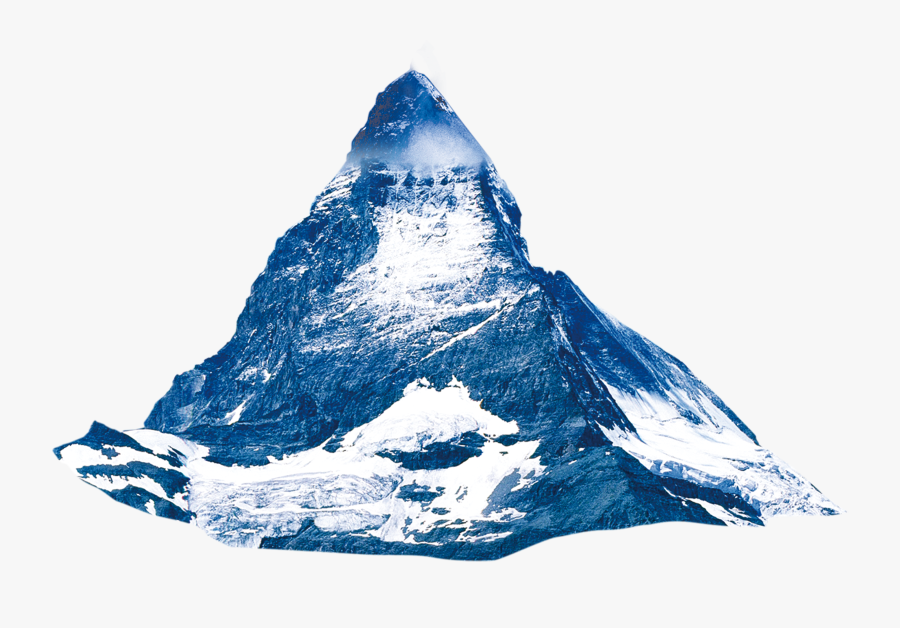 Glacier Clipart Snow Capped Mountain - Matterhorn, Transparent Clipart