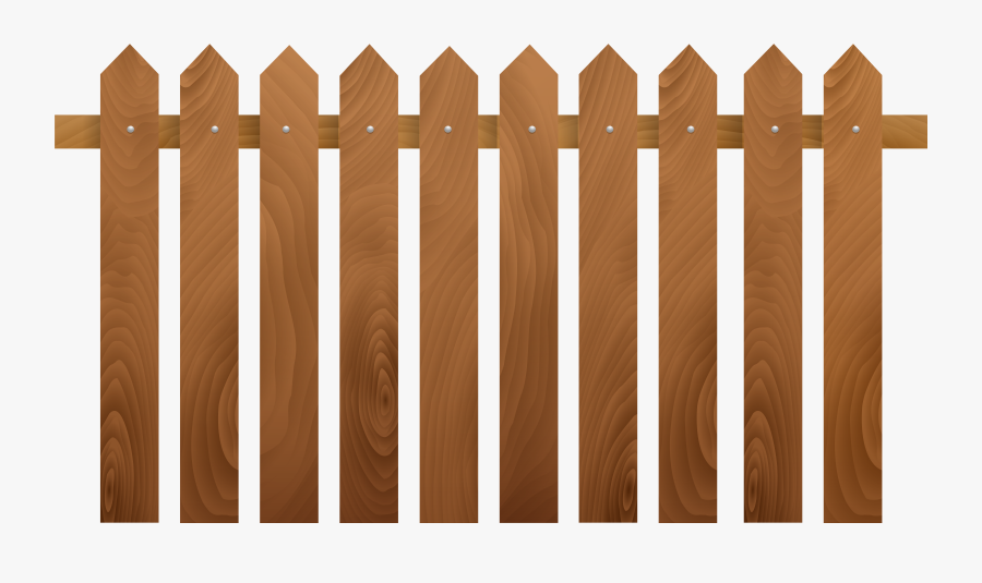 Wooden Transparent Clip Art - Transparent Background Fence Clipart, Transparent Clipart