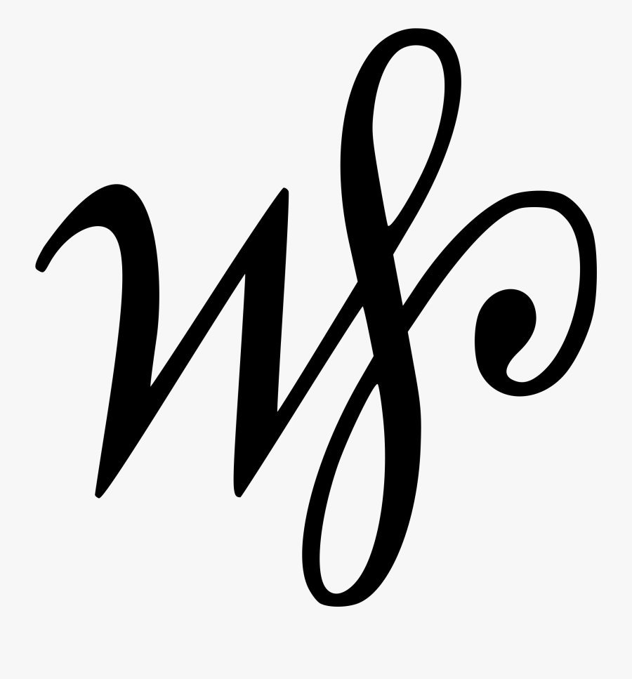 Wtf Script Ligature - Wtf Ligature, Transparent Clipart