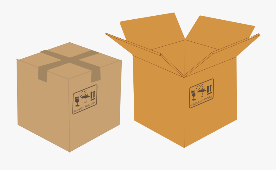 Thumb Image - Open And Closed Boxes, Transparent Clipart