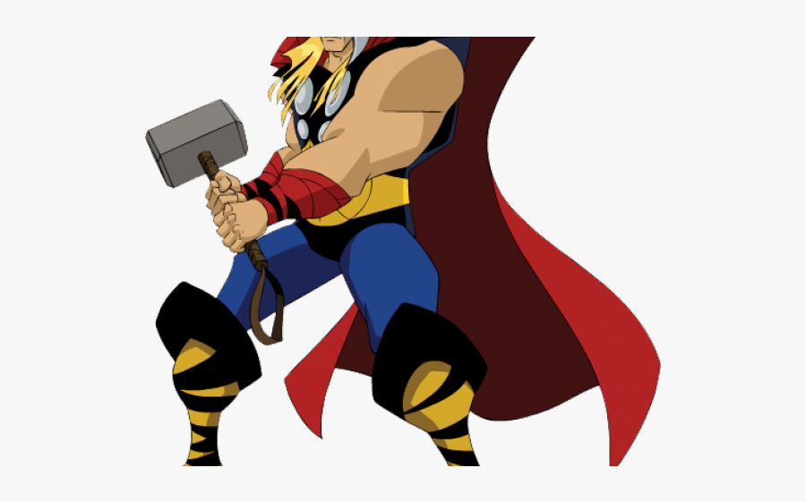 Avengers Earth's Mightiest Heroes Thor, Transparent Clipart