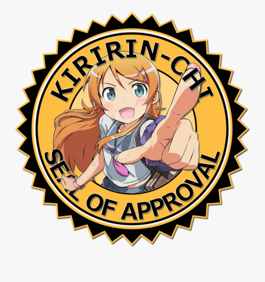 Seal Of Approval By Yuumei143 - Loli Approved, Transparent Clipart