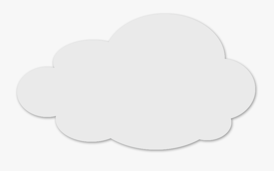 White Cloud Png - Heart, Transparent Clipart