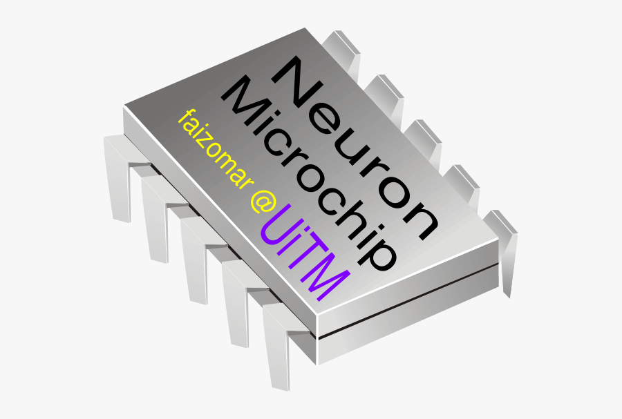 Neuron - Clipart - Microchip Clipart, Transparent Clipart
