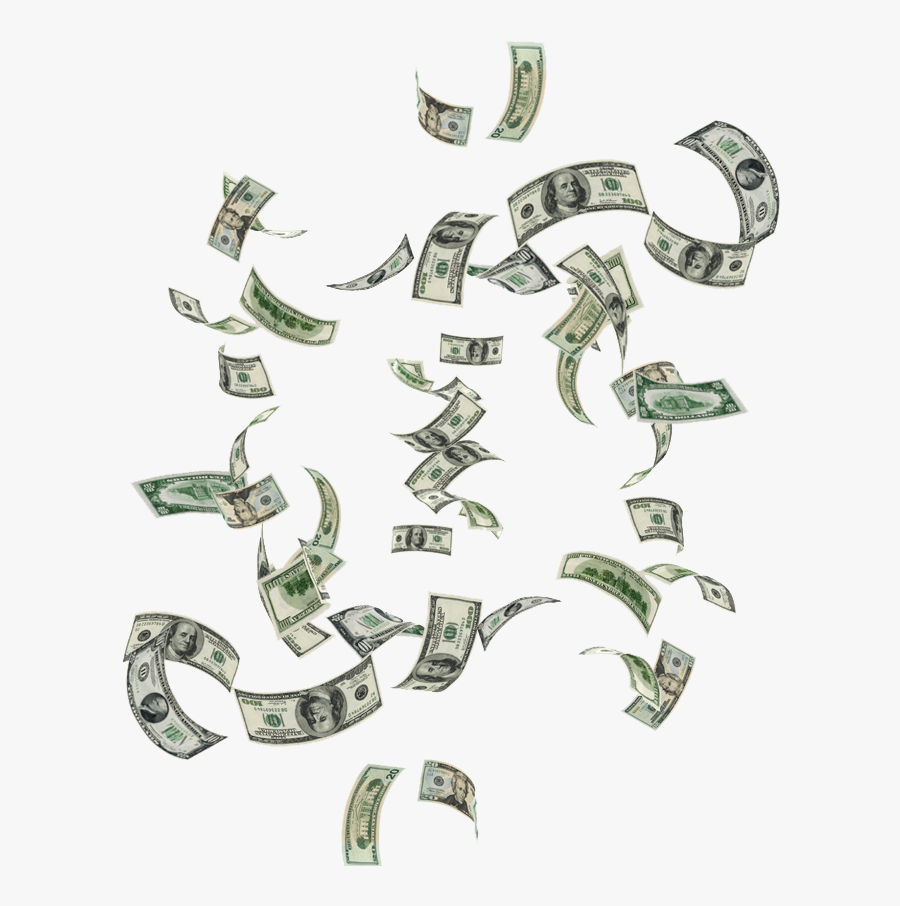 Raining Money Png - Raining Money Transparent Background, Transparent Clipart