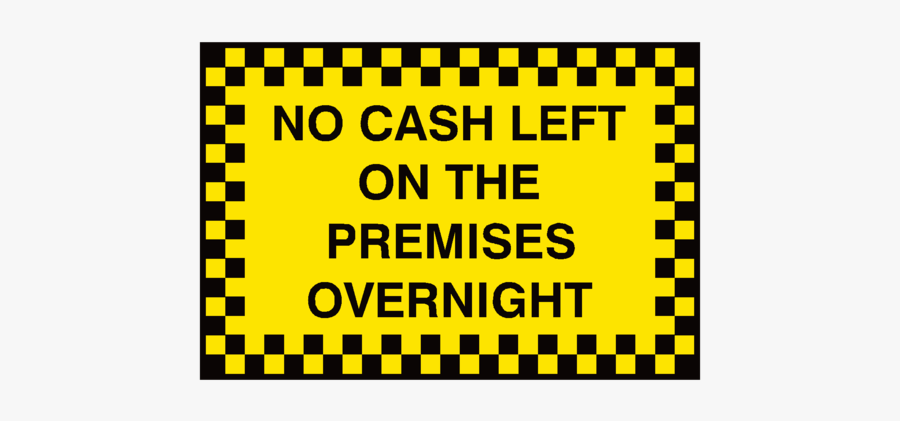 Cash Sign Png - Smoking Sign, Transparent Clipart