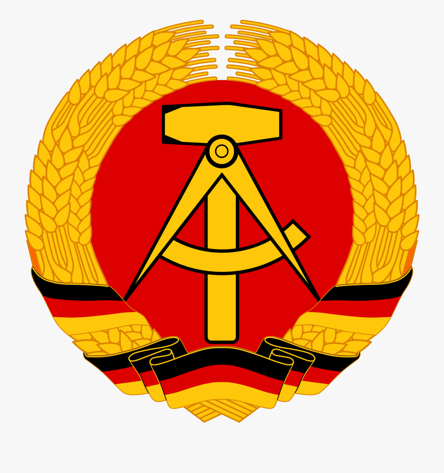 Transparent Germany Png - East Germany Emblem, Transparent Clipart