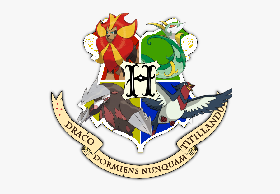 Hogwarts School Of Witchcraft And Wizardry - Hogwarts House Pokemon, Transparent Clipart