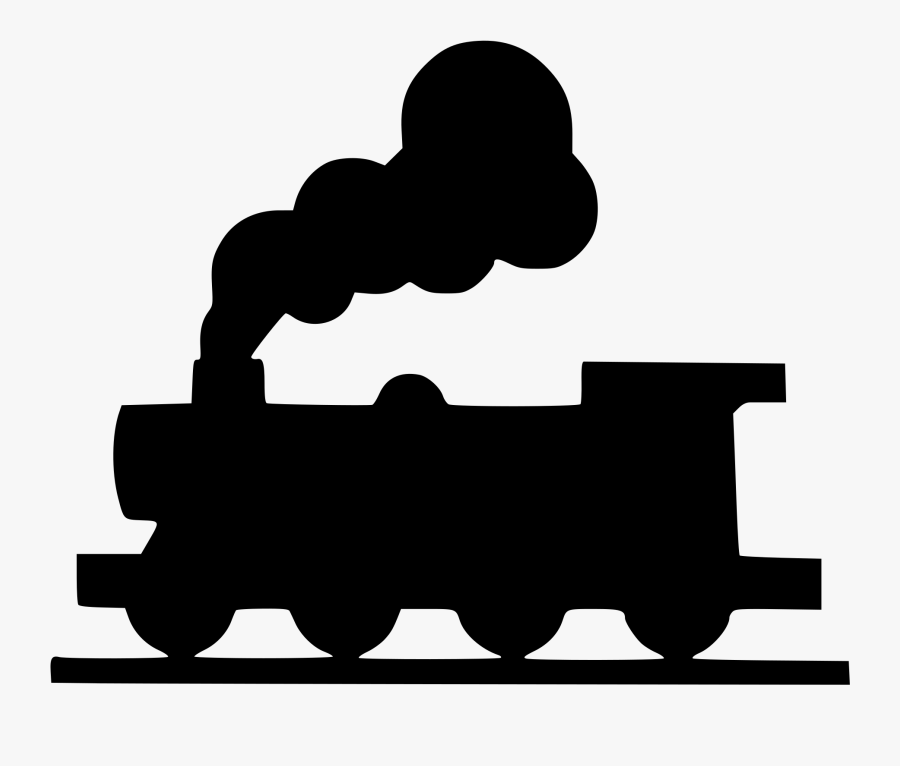 New Svg Image - Silhouette Train Clip Art, Transparent Clipart