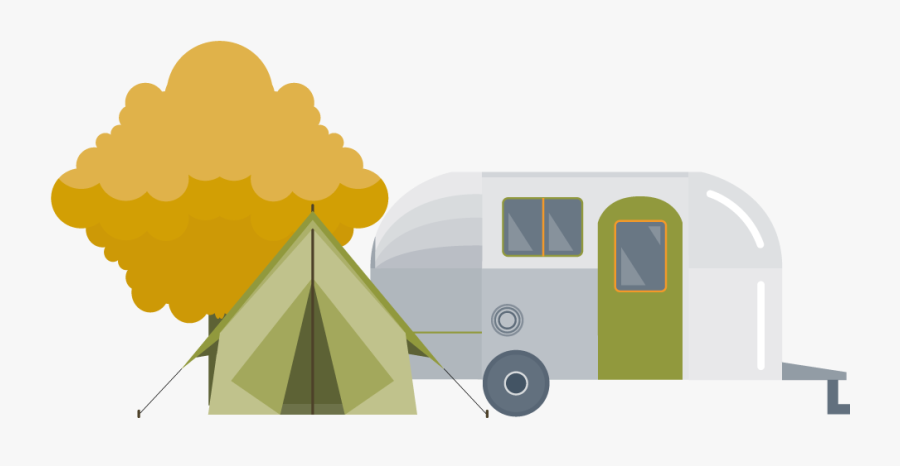 Golden Valley Caravan Park Caravan And Camping In Derbyshire - Illustration, Transparent Clipart