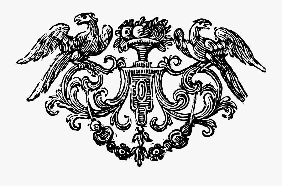 Harry Potter And The Deathly Hallows Crest Hogwarts - Grey Crest, Transparent Clipart