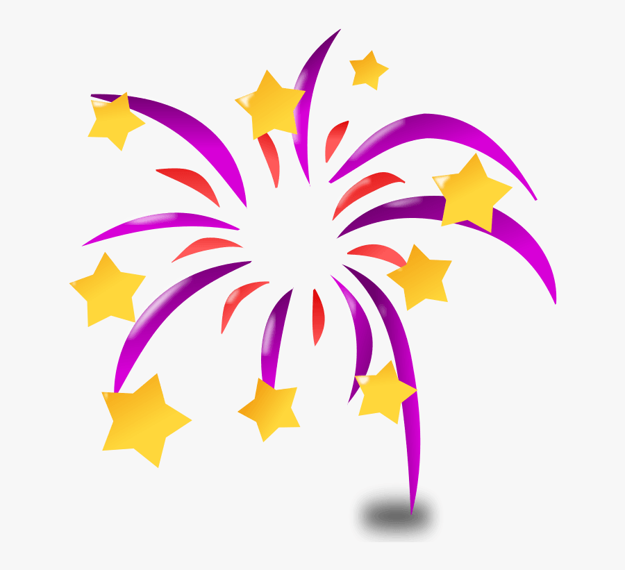 Crackers Clipart - New Year Icon Png, Transparent Clipart