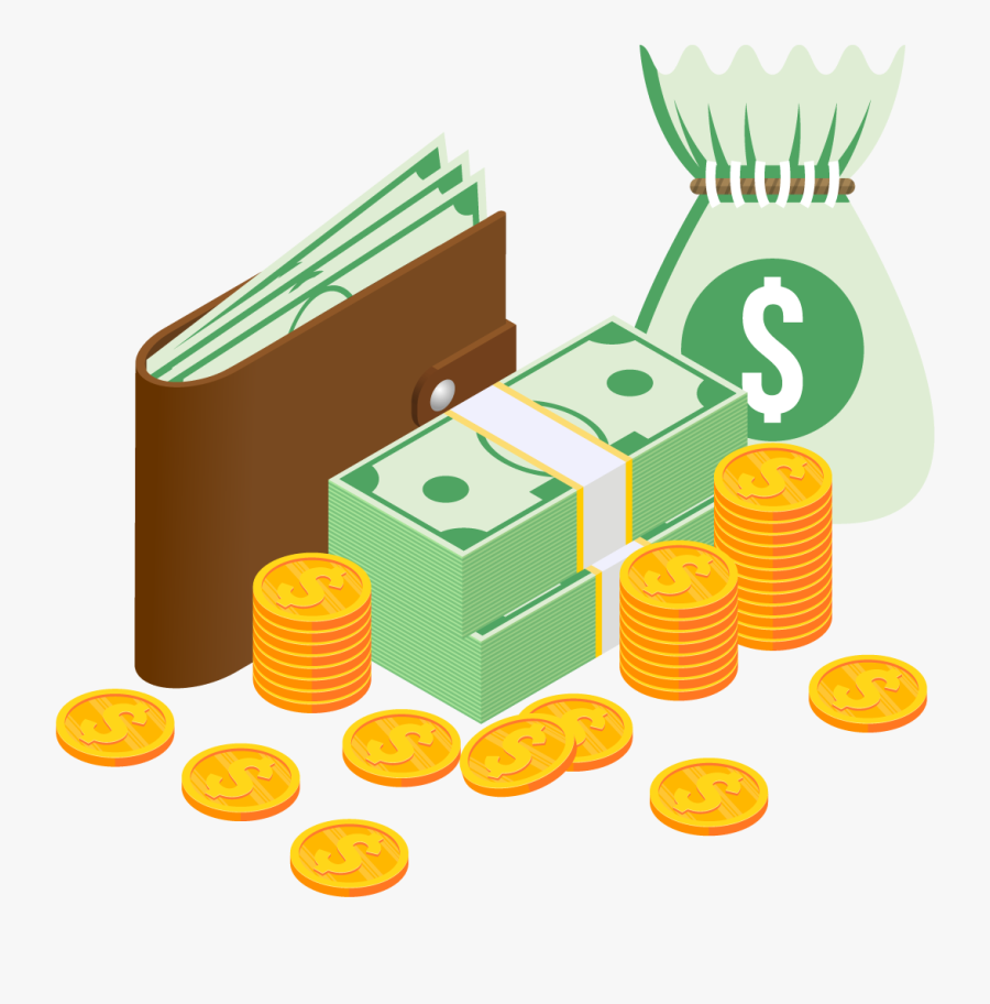Credits, Reward Points And Virtual Currency - Cash Payment, Transparent Clipart