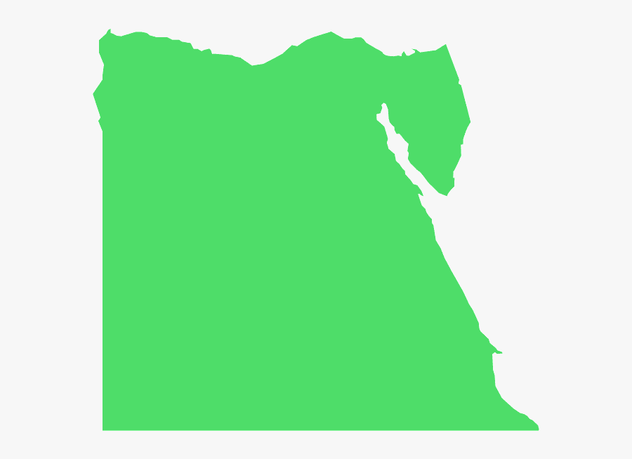 Egypt Map Outline Png, Transparent Clipart