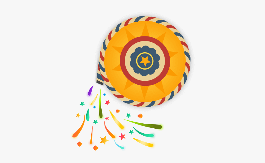 Happy Diwali Fireworks Stickers - Happy Diwali Whatsapp Stickers, Transparent Clipart