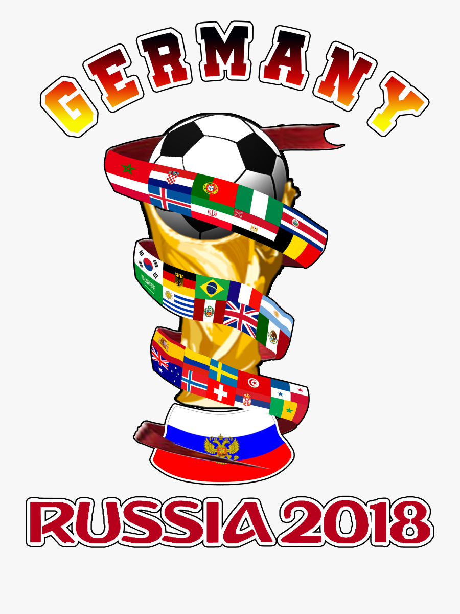 Germany Clipart Artwork - Germany World Cup 2018 Cartoon, Transparent Clipart