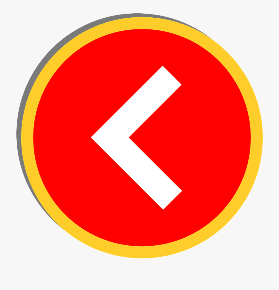 Left Arrow, Web Design, Clipart, Directions, Sticker - Circle, Transparent Clipart