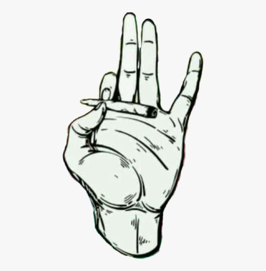 Hand Holding A Joint Clipart , Png Download - Hand Holding A Joint, Transparent Clipart