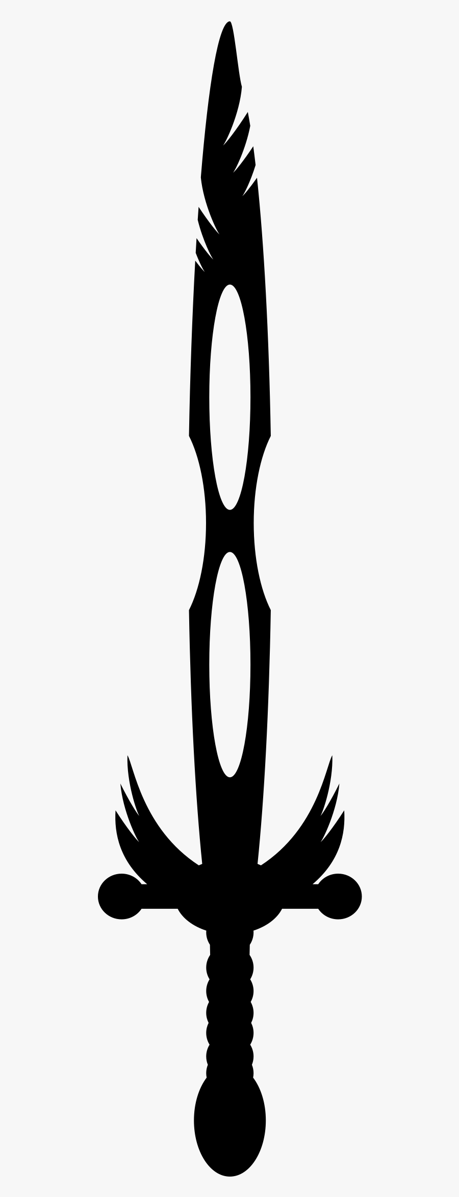 Black Sword Png Hd Png Mart - Sword Png Hd Logo, Transparent Clipart