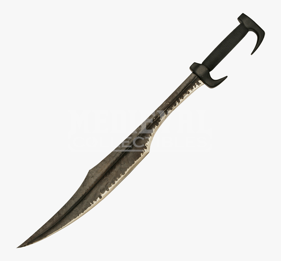 Transparent Medieval Sword Clipart - Spartan Sword, Transparent Clipart