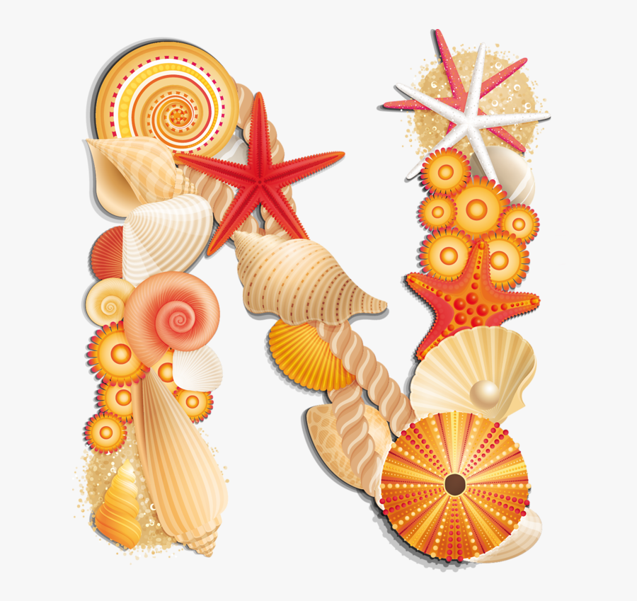 Png Freeuse Letter N Books Font - Beach Letter N, Transparent Clipart