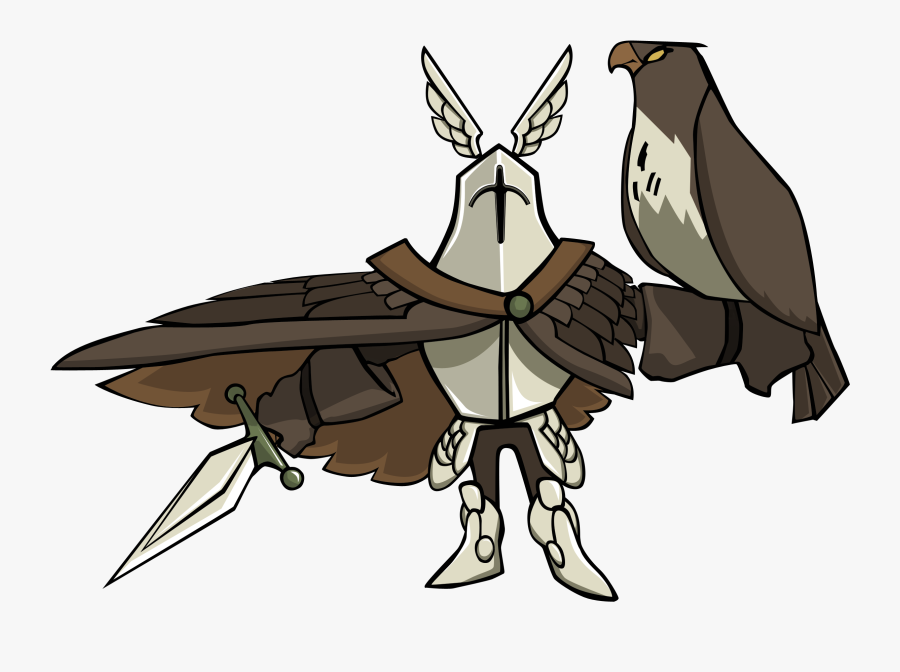 Kurt Deniz Falcon Knight - Shovel Knight Custom Knights, Transparent Clipart