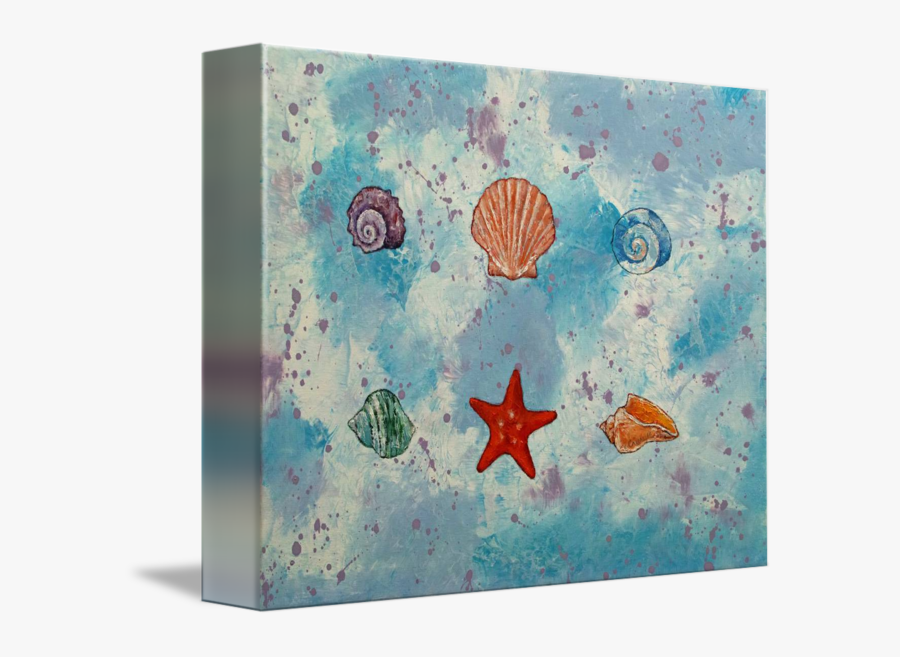 Clip Art Sea Shells Art - Seashells Painting, Transparent Clipart