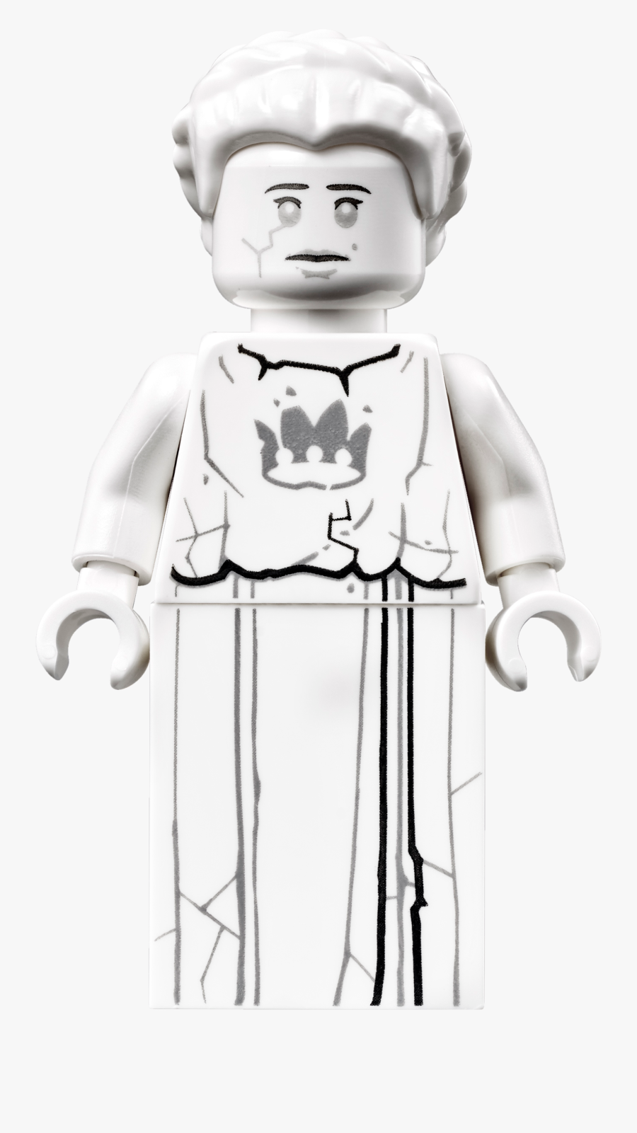 Knight Clipart Lego Nexo - Lego Nexo Knights White Stone Statue, Transparent Clipart