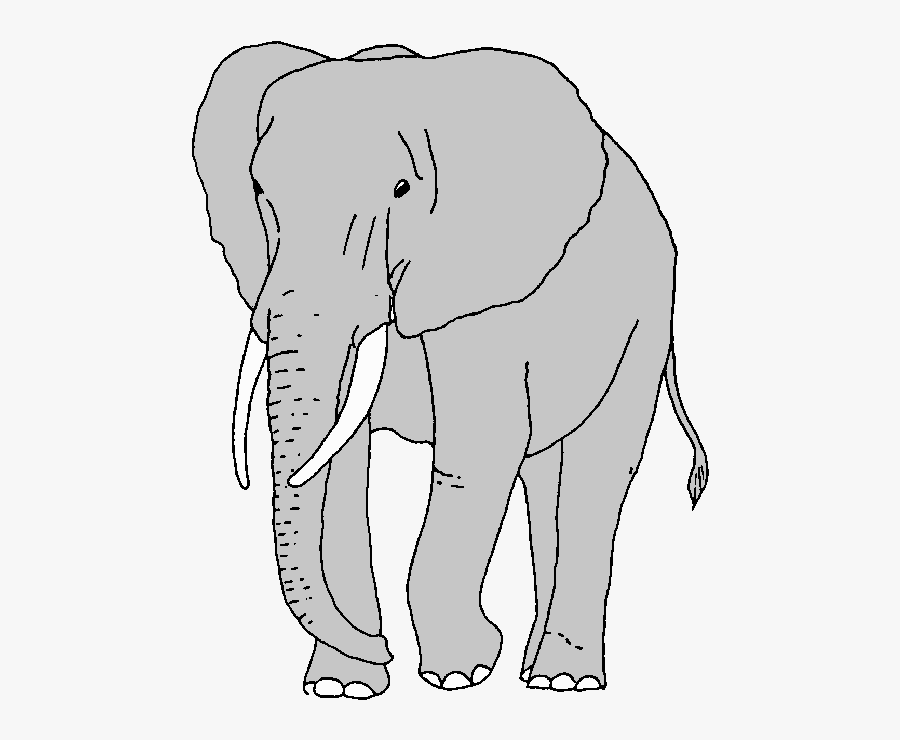 Elephant African Clipart Collection Large Transparent - African Bush Elephant Clipart, Transparent Clipart